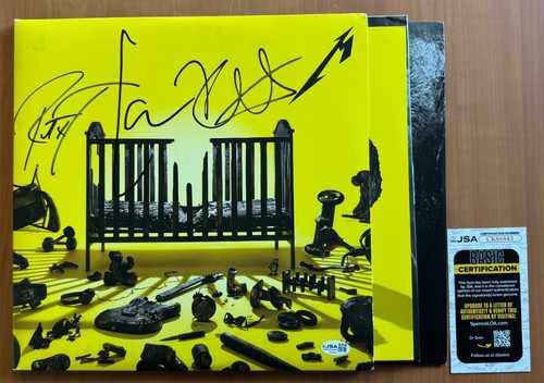 Metallica signed autographed - metallica,