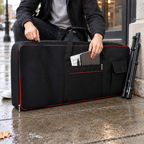 Key keyboard carry case - 61-key,