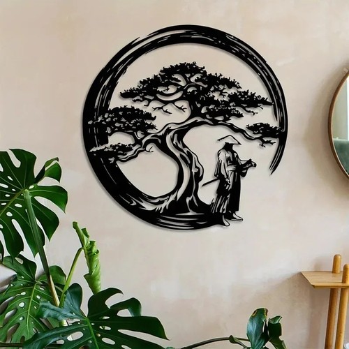 Bonsai tree torii - gate, metal