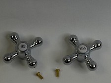 2PCS Hot & Cold Tap Top Head