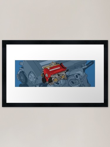Rb26 engine mug framed art - engine,