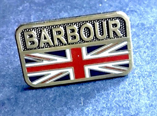New barbour pin badge - pin, union