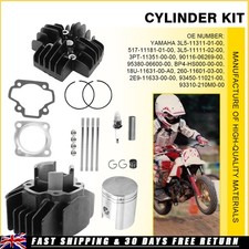 Cylinder Barrel Kit For Yamaha PW50 60cc Big Bore Head Piston. PY QT PW 50 60 cc