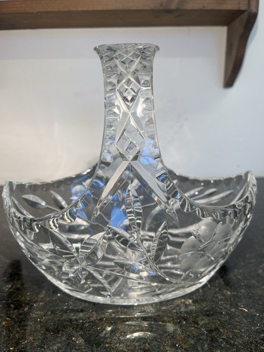 Large vintage cut crystal - large,