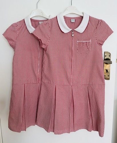 Girls red and - , white