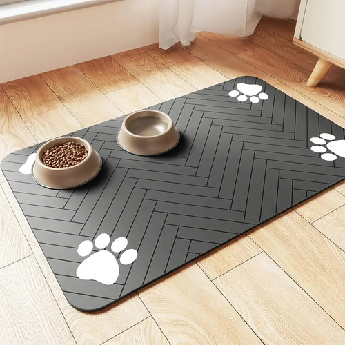 Pet feeding mat - mat-absorbent,