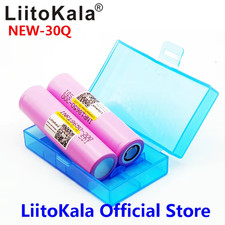 100% Original New for INR 18650 Battery 3.7V 3000Mah INR18650 30Q Li-Ion Recharg