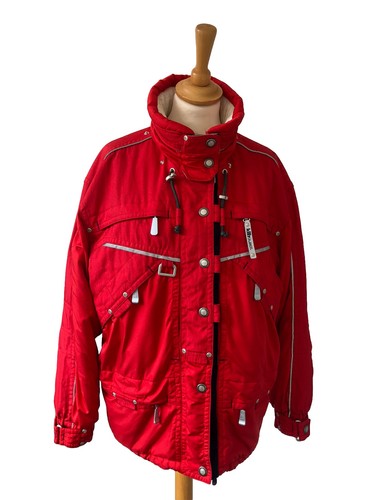 Ladies killy red ski jacket - red,