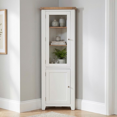 Display cabinet cheshire white - display,