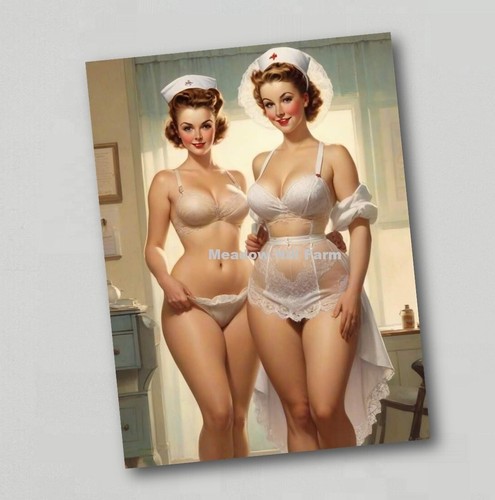 Fridge magnet pin girl - magnet, up