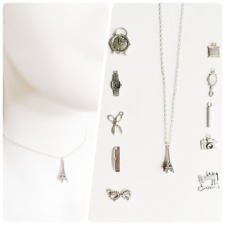 Chain silver PENDANT holiday party HOBBY stylish choker necklace gift UK XI