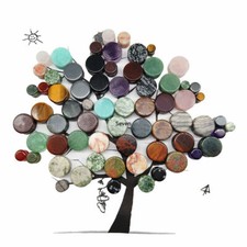 3MM - 30MM STONE EAR PLUG SEMI