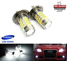 H7 499 Bulb SAMSUNG LED Projector HeadLight Main Daytime DRL Fog Light 80W White