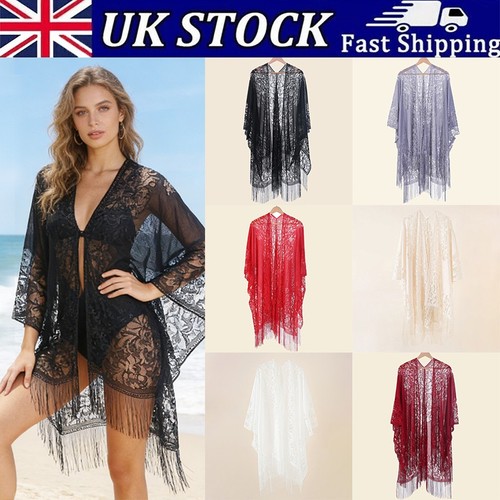 Lace beach cover crochet - lace, up