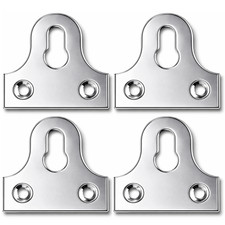 CHROME SLOTTED GLASS/MIRROR
