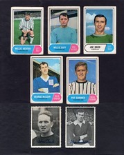 A&BC GUM FOOTBALL CARDS FOOTBALLERS SCOTTISH BLUE BACK 1969