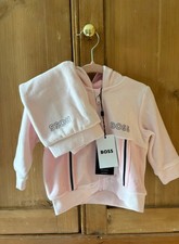hugo BOSS baby tracksuit pink