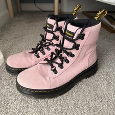 Dr. Martens Combs W Pink Suede