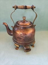 ANTIQUE COPPER ELECTRIC FOOTED KETTLE