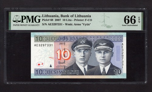 Lithuania litu 2007 p68 - lithuania, 10