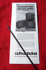 HALDA SPEEDPILOT TRIPMASTER