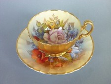Aynsley Cabbage Rose Tea Cup &