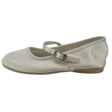 BHS Girls Shoes Mary Janes Shoe Size 10 Ivory 