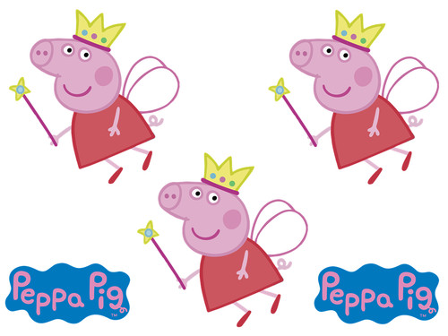 Peppa pig 10cm high edible - peppa,