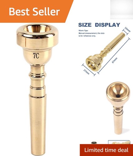 Crafted brass trumpet - crafted,