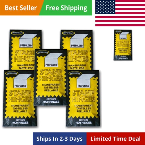 Stamp hinges five pack - stamp,