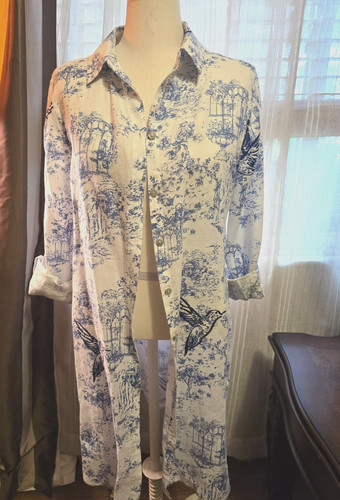 Chico novelty linen tunic - novelty,