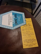 Tan Sad - Allwin Ltd Inspection Care Maintenance Slips Original Prams Pushchairs