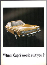 Ford capri mk1 1970 - ford, uk