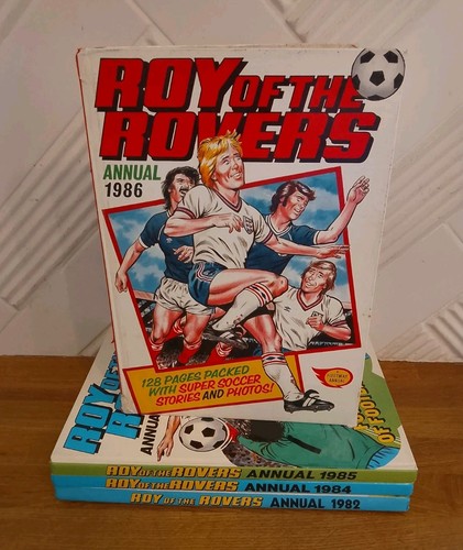 Annuals roy rovers 1980s - annuals,