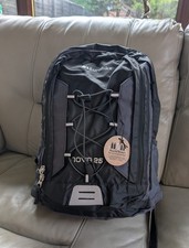 Eurohike Nova 25 Litre Backpack Daysack Tri-Flow Back System Hiking Black