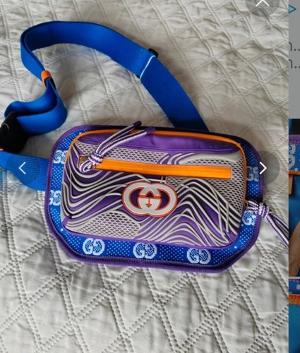 Gucci nylon belt - gg,