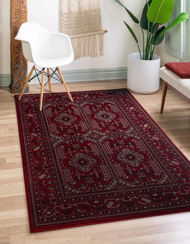 Vintage oriental rug - rug,