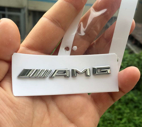 Chrome amg badge interior - amg,