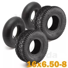 16x6.50-8 Lawn mower 2x Tyres