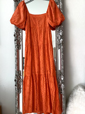 Medaow Rhodes. Orange Broderie