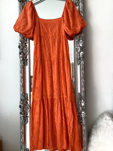 Medaow rhodes orange broderie - orange,