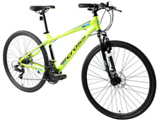 Cross 700c Mens Front Suspension Bike | Mens Hybrid Bicycle with Front Suspensio