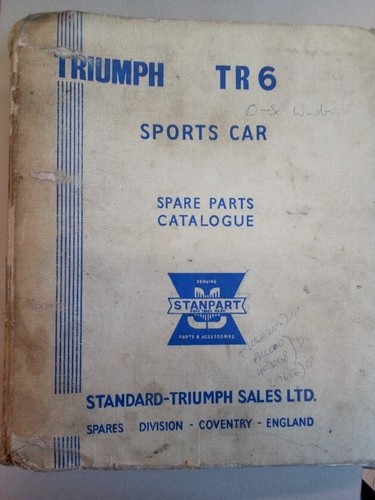 Triumph spare parts - tr, 6