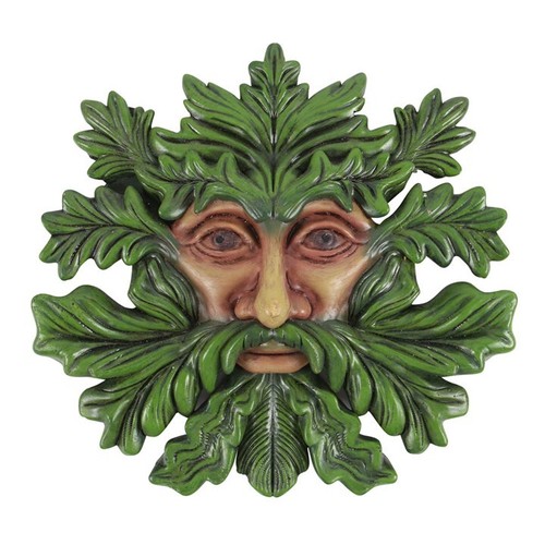 Green man wall plaque - , various