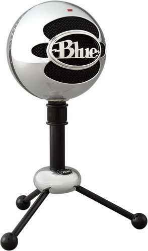 Blue logitech snowball usb - blue,
