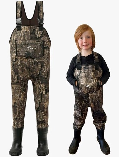 Fishing chest waders fans camo - chest,