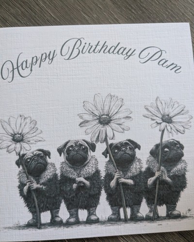 Handmade personalised birthday - handmade,