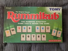 Original Classic Rummikub Game 1995 Tomy Version All Complete Good Condition
