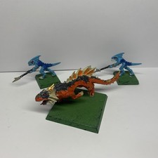 Lizardmen Salamander Team inc 2 Skink Runners GW - Metal (T926)