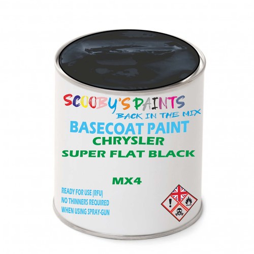 For chrysler super flat - flat, black